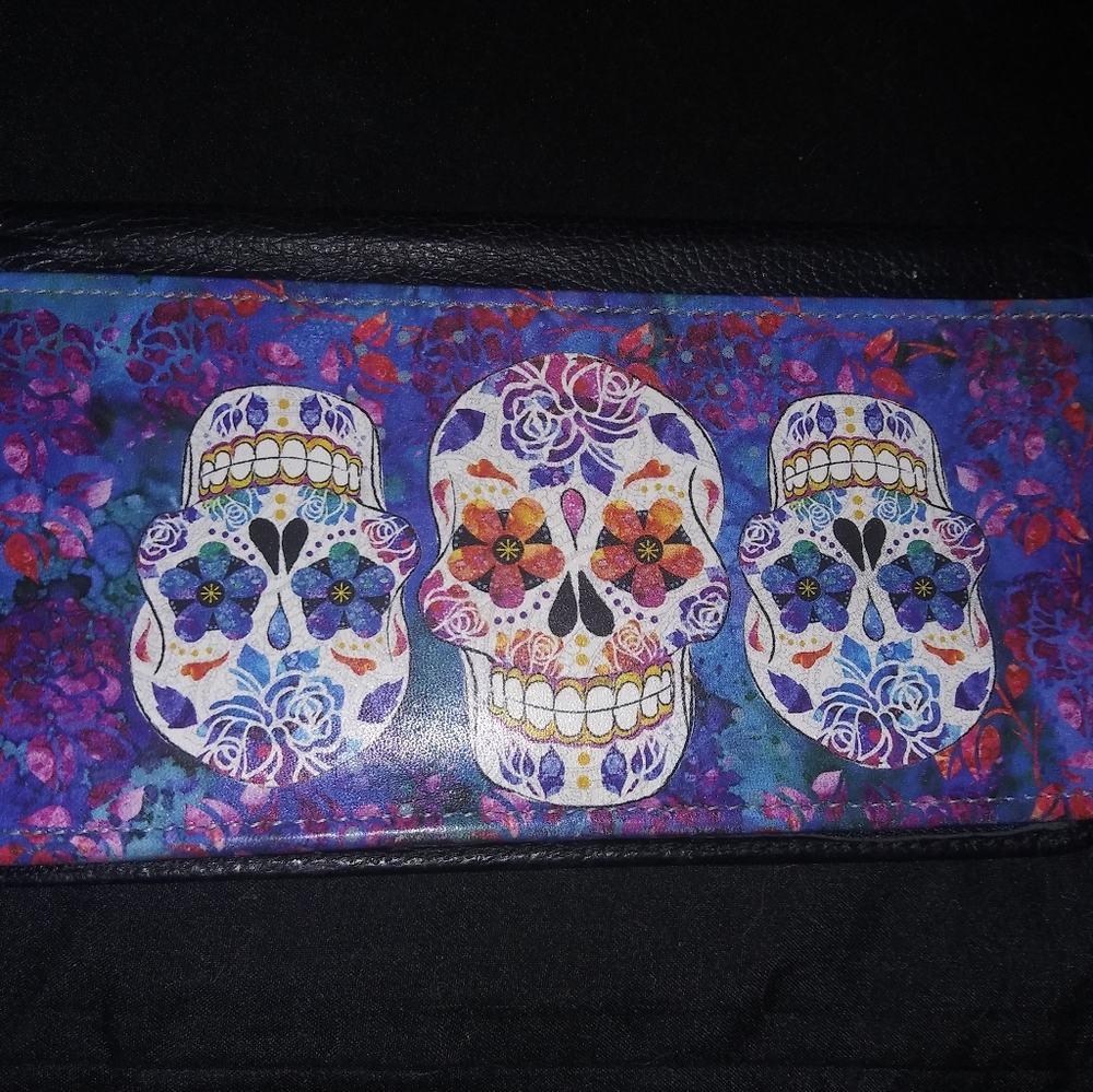 Bradford Exchange Day of the Dead wallet